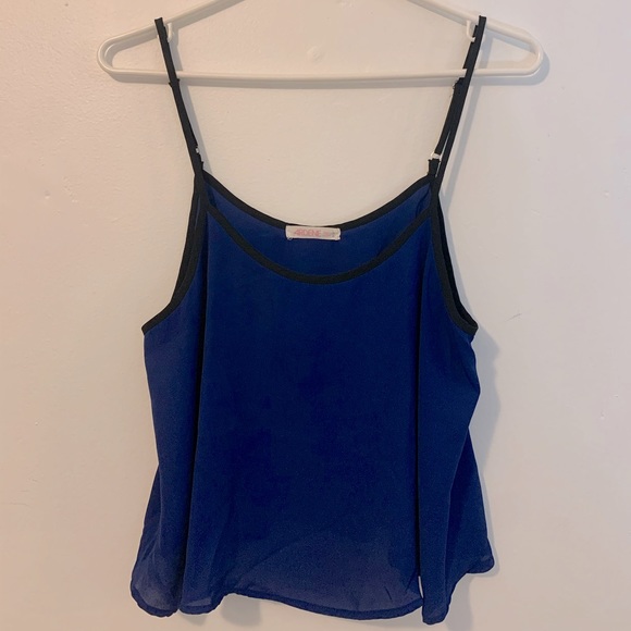 Blue/Black Tank Top - Picture 1 of 1
